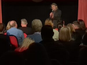Rob Rouse at Lymm Comedy Club February 2023 (C) Comedy In A Van