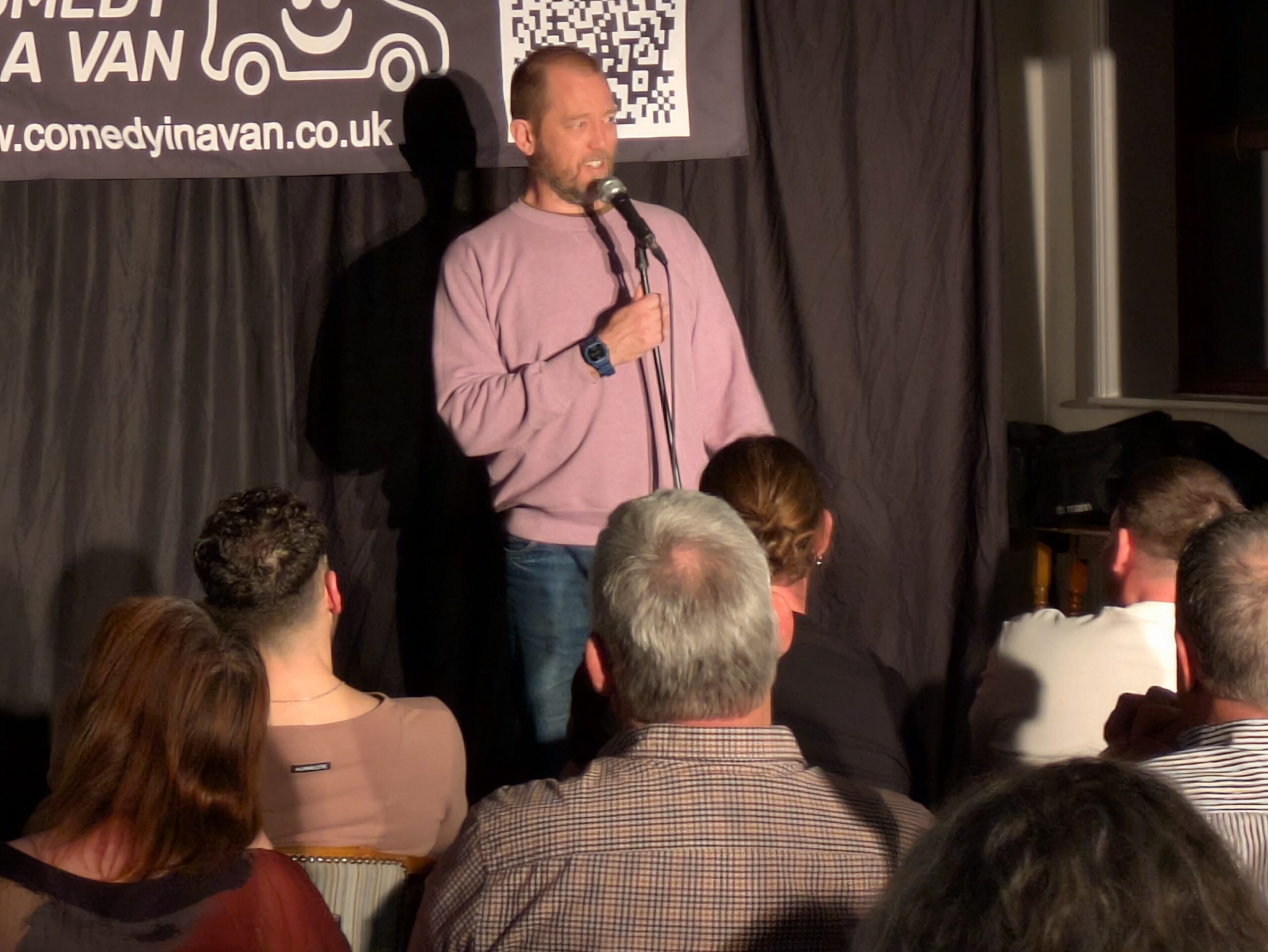 Alun Cochrane @  Bradley Hall Golf Club March 2025 (C) Comedy In A Van
