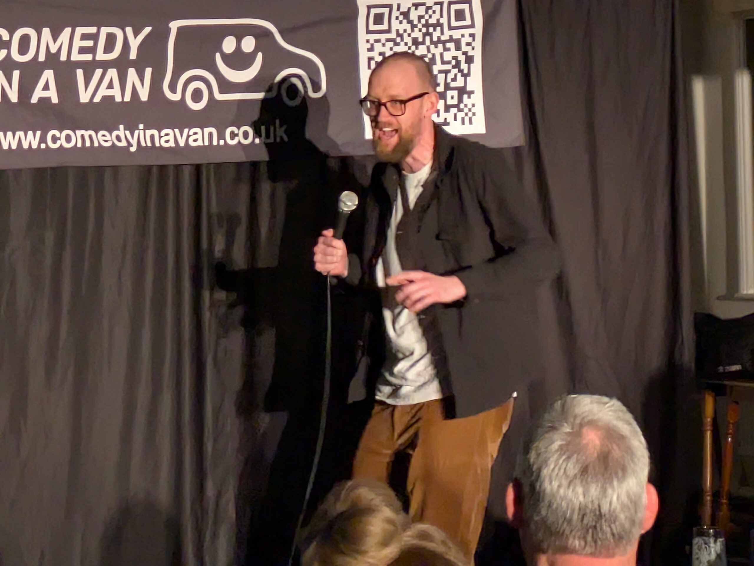Rob Mulholland @ Bradley Hall Golf Club March 2025 (C) Comedy In A Van
