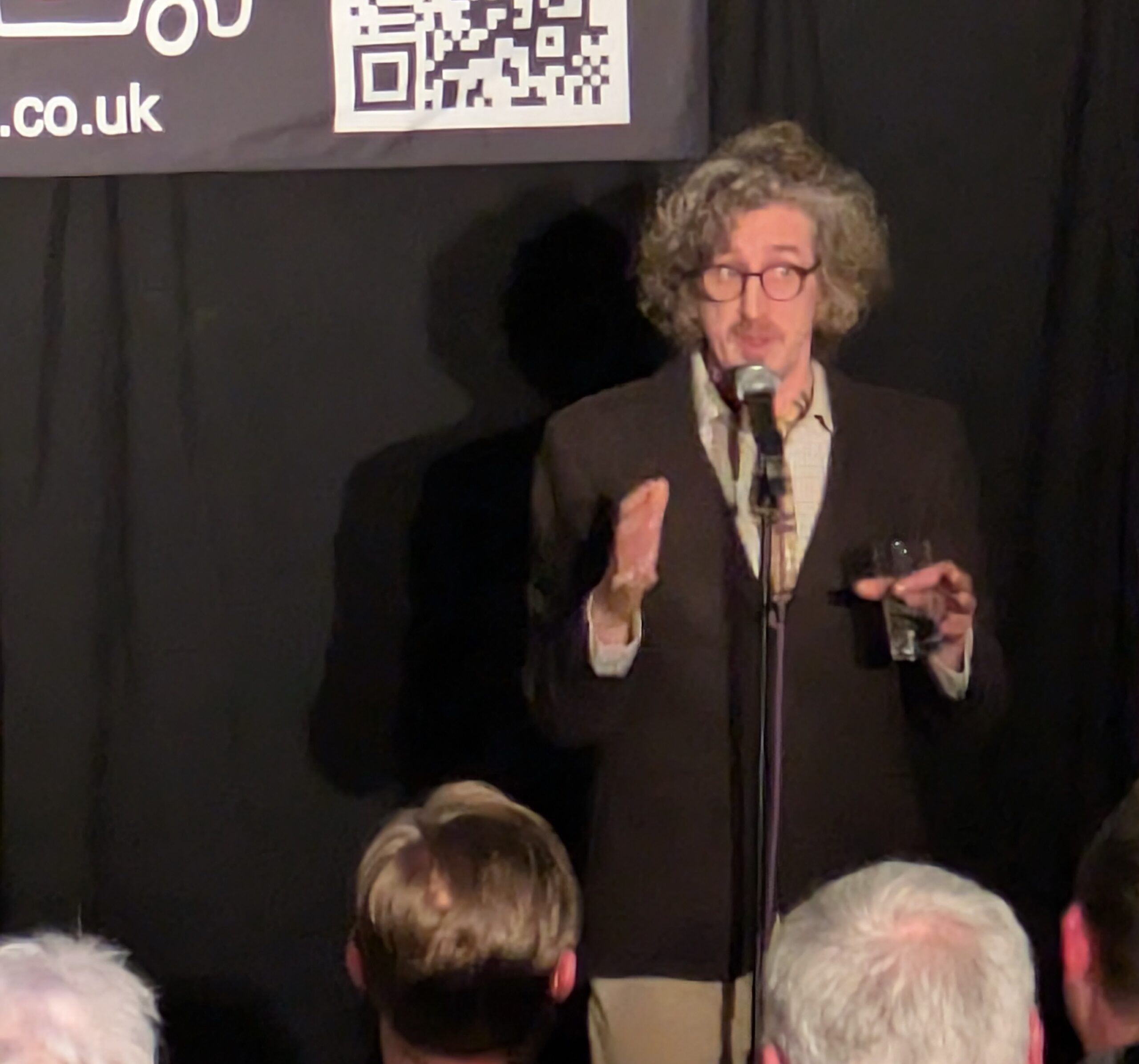 Tom Wrigglesworth at Royton Golf Club. January 2025 (C) Comedy In A Van