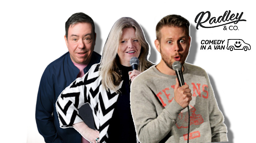Comedy with Matt Price, Jojo Sutherland, Ant Dewson & Phil Chapman at The Lion & Swan, Congleton. Wednesday 7 May 2025 (C) Comedy In A Van