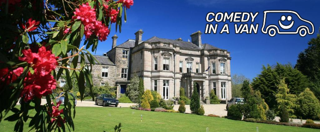 Comedy @ Tre-Ysgawen Hall Hotel Comedy In A Van