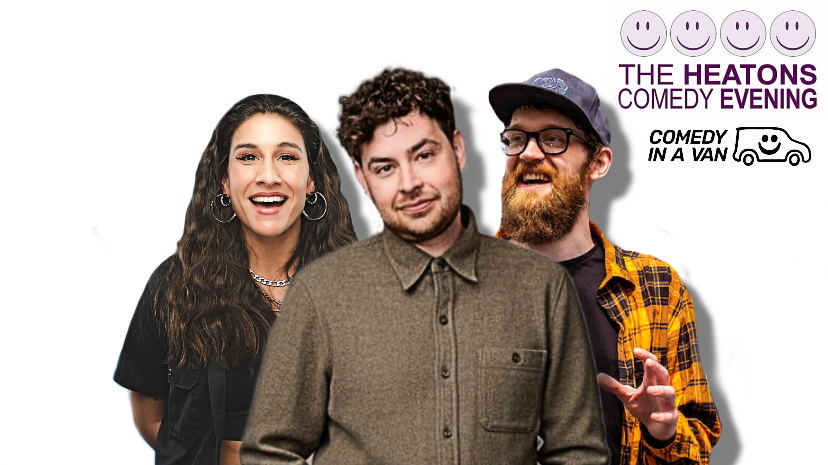Comedy in Stockport Sunday 7 June 2026 Brennan Reece, Louise Young, Louis Etienne and Rob Mulholland Heatons Comedy Club (C) Comedy In A Van