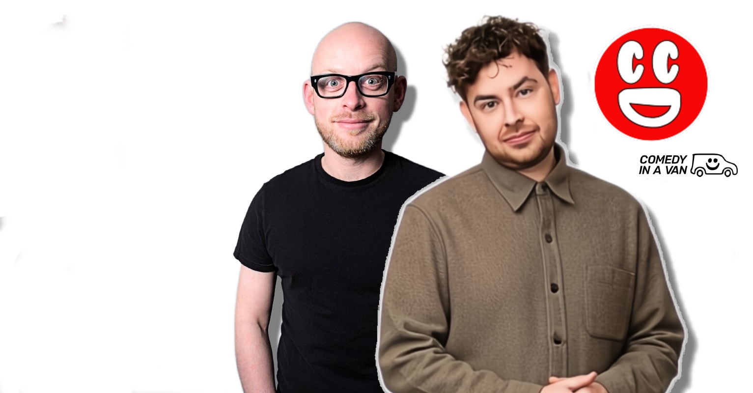 Didsbury Comedy Club, Manchester Sunday 5 July 2026 with Dan Nightingale and Brennan Reece previewing their new shows (C) Comedy In A Van