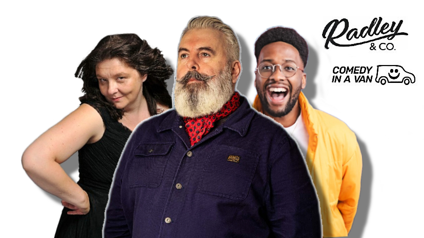 Comedy in Congleton on Wednesday 5 August 2026 with Tadiwa Mahlunge, Maureen Younger, Matt Jones and MC Mick Ferry (C) Comedy In A Van