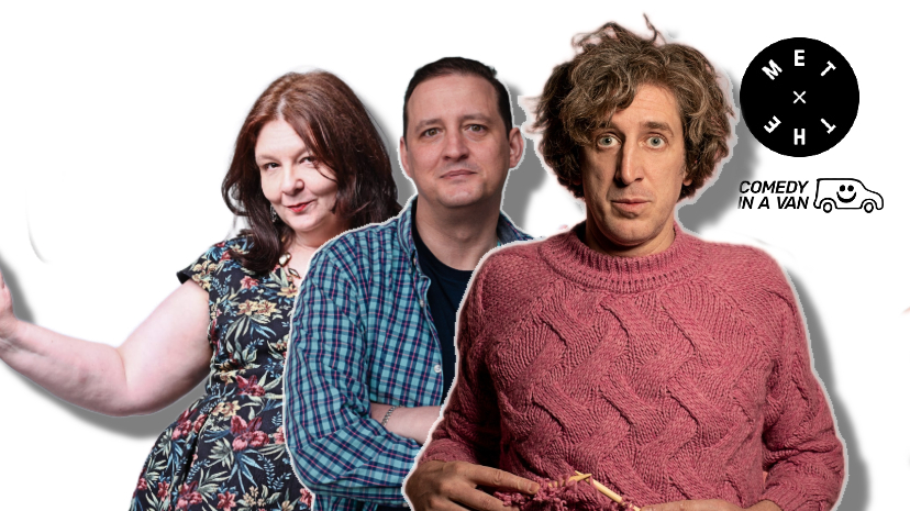 Comedy at The Met, Bury on Thursday 6 August 2026 with Maureen Younger, Barry Dodds, Eddie Fortune & MC Tom Wrigglesworth (C) Comedy In A Van