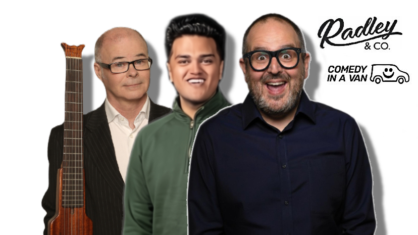 Congleton Comedy Club in September 2026 with Andy Askins, Faizan Shah, Andy Roach & MC Justin Moorhouse (C) Comedy In A Van