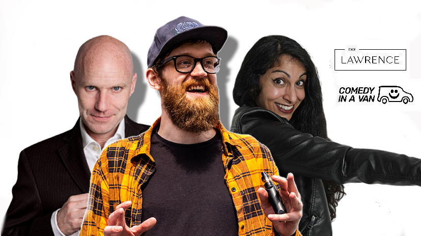 Padiham Comedy Club in September 2026 with Tony Burgess, Seeta Wrightson, TBC and MC Rob Mulholland (C) Comedy In A Van 2026