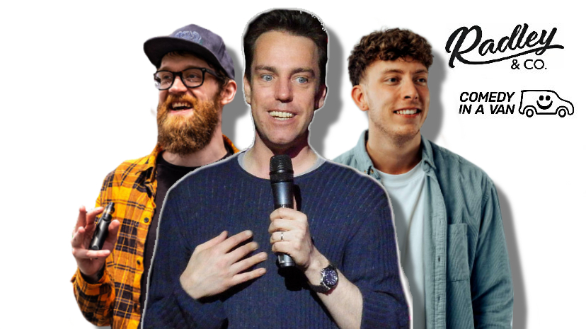 Congleton Comedy Club in October 2026 with Nick Doody,, Aaron Wood, Charlie Ashton and MC Rob Mulholland (C) Comedy In A Van