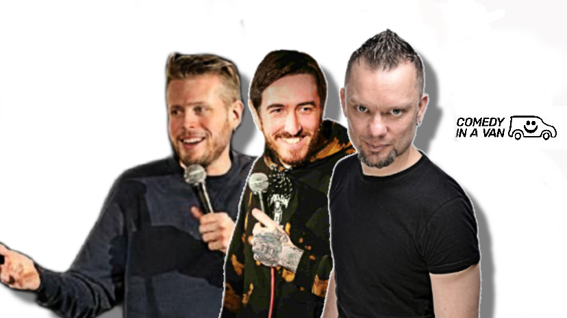 Comedy returns to Heyrod, Stalybridge in September with Phil Chapman, Dean Coughlin, Ryan Kenny and MC Sully O'Sullivan (C) Comedy In A Van