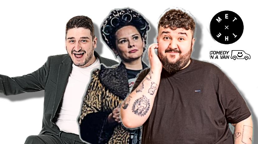 Comedy at The Met, Bury on Thursday 3 December 2026 with Gareth Mutch, Rachel Fairburn, Doug Carter and MC Jack Gleadow (C) Comedy In A Van